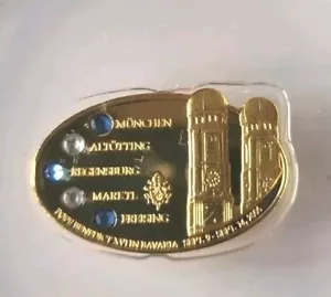 4g 999,9er Goldmünze Papst Benedikt XVI - Bild 1 von 2