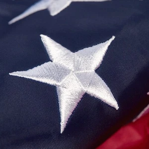 American Flag 3x5 ft Premium US Flag. Embroidered Stars and Stripes for Outdoors - Bild 1 von 6