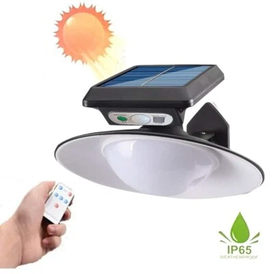 SHUNJIU BOY LAMPADARIO FARO SOLARE 20CM CON SENSORE DI MOVIMENTO PER ESTERNO TELECOMANDO