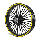 Set Trims Wheels 14/16 TECHNO Yellow For Kymco Agility S 125 2022-2022