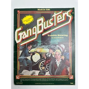 Gang Busters Trouble Brewing Module GB1 #7901 di Tom Moldvay TSR Hobbies - Foto 1 di 4
