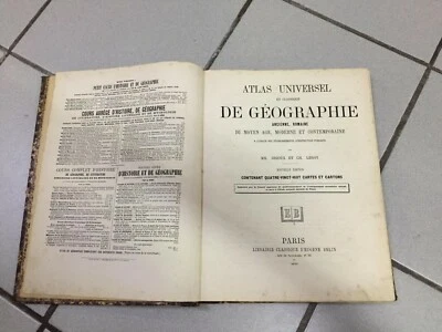 Livre ATLAS Universel et classique de géographie ancienne romaine - Photo 1/4
