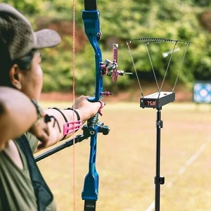 Shooting Chronograph 4-6500FPS Ball Bullet Velocity Measure Arrow Speed Tester - Picture 1 of 24