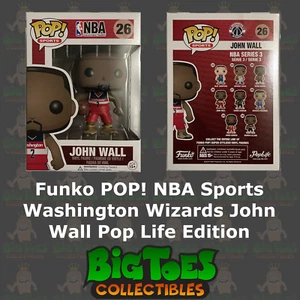 Funko POP! NBA Sports Washington Wizards John Wall Pop Life Edition - Bild 1 von 1