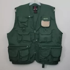 Eagle Claw Green Fishing Vest L/XL - Picture 1 of 15