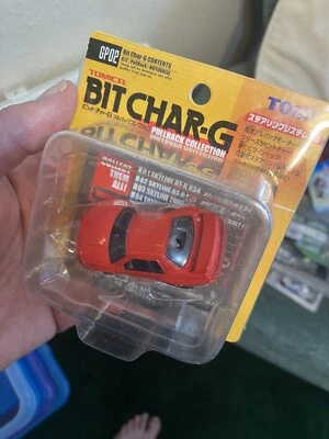 😊Tomy “Super Bit Char-G”pullback collection GP-02 Nissan Skyline GT-R R32 Red😊 - Image 1 of 4