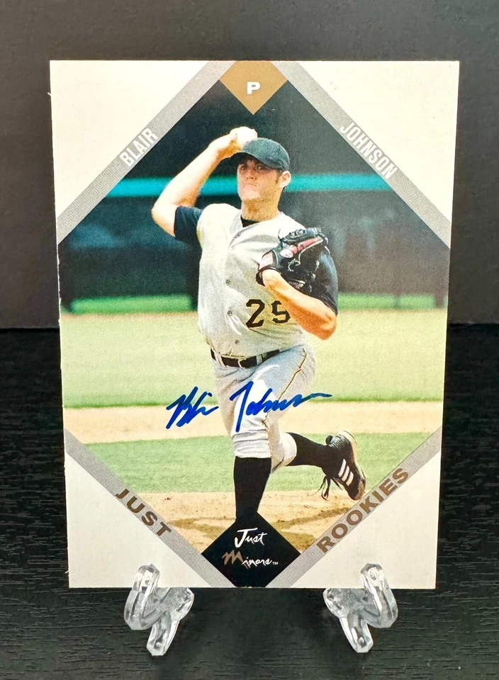 2003 Just Minors Just Rookies Auto /375 Blair Johnson #33 Auto - Image 1 of 2