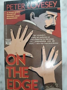 On The Edge By Peter Lovesey Paperback 1989 - Picture 1 of 7