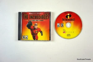 The Incredibles PC-CD ROM Print Studio Disney Pixar (Win 98/Me/XP) Computer Game - Picture 1 of 6