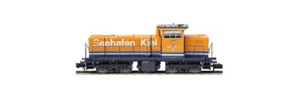 Spur N Trix Minitrix 12547 Diesellokomotive Mak Seehafen Kiel neuwertig OVP - Bild 1 von 8