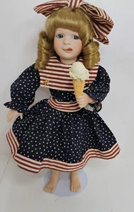 1994 Ashton Drake Ella 1st Grand Old Summertime 14" Porzellanpuppe Wendy Lawton - Bild 1 von 6