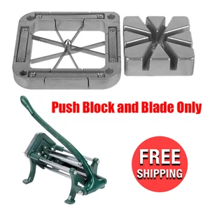 Kit de montaje de cocina comercial de 8 cuñas para freír (solo cuchilla y bloque de empuje) - Imagen 1 de 4