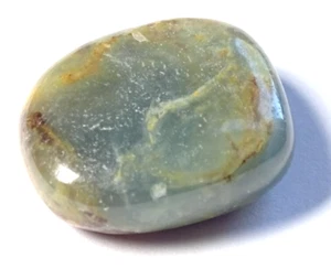 AQUITAINE LEMURIAN CALCITE TROMMELSTEIN - 2,4 x 2,0 cm 9,39 gms - #2 - Bild 1 von 4