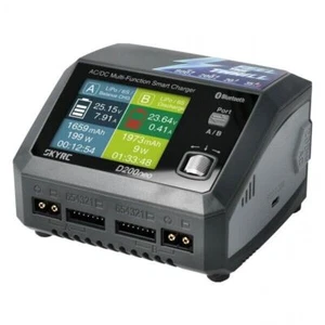 SK100196-01 SkyRC Caricabatterie D200 Neo Dual 200w AC/DC 1-6s - Imagen 1 de 3