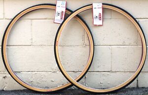 Two (2) Pack Kenda K35 Gumwall 27 x 1-1/4" Road Bicycle Tires Wire Bead (1-Pair)