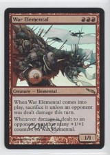 2003 Magic: The Gathering - Mirrodin Foil War Elemental #112 n0n