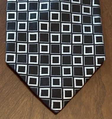 Claiborne Black Hand Made 100% Silk Men’s Neck Tie Made In China - Image 1 of 4