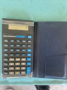 Texas Instruments TI-30 Stat Scientific Calculator with Sleeve And Owners Manual - Picture 1 of 4