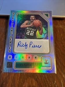 Ricky Pierce 2023-24 Panini Donruss Signature Series Auto #SS-RIC Bucks - Imagen 1 de 6