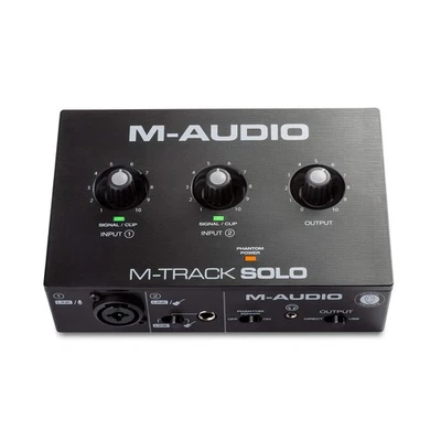 M-AUDIO USB Audio interface with music production software Mac Win playback live - Image 1 of 4
