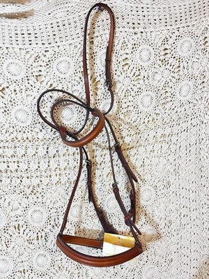 Edgewood Leather 3/4” Original Plain Raised Bridle Horse Equestrian NWT - Image 1 of 4