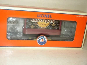 Lionel Hard Rock Cafe Flachwagen mit Werbetafel 26308 Neu in OVP - Bild 1 von 3