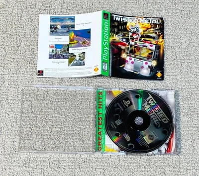 Twisted Metal, Greatest Hits (Sony PlayStation 1, PS1) Completo En Caja - Probado Foto 1 de 4