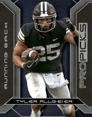 2022 Pro Picks Premier #PP-24 Tyler Allgeier BYU Cougars - Image 1 of 2