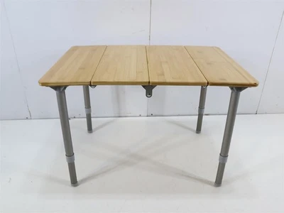 Bo-Camp Urban Outdoor Southwark Bambus-Alu Rolltisch 60x40cm 40cm Hoch