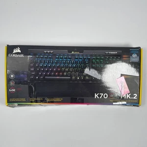 Corsair K70 RGB MK.2 Mechanical Gaming Keyboard - USB Passthrough & Media Contro - Foto 1 di 8