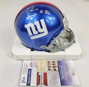 Darius Slayton #86 Signed New York Giants NFL Football Mini Helmet JSA Certified - Picture 1 of 17