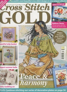 Cross Stitch GOLD August 2010 Native American Peace & Harmony + 5 more patterns - Picture 1 of 8