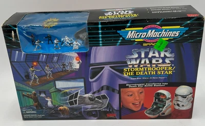 Micro Machines Star Wars Stormtrooper/La Estrella de la Muerte 1994 conjunto de acción #65814 nuevo Foto 1 de 4