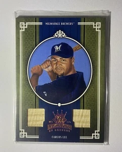 Carlos Lee GU Bat 2005 Diamond Kings Materials Bronze Card No. 359, #’d /200 - Picture 1 of 2