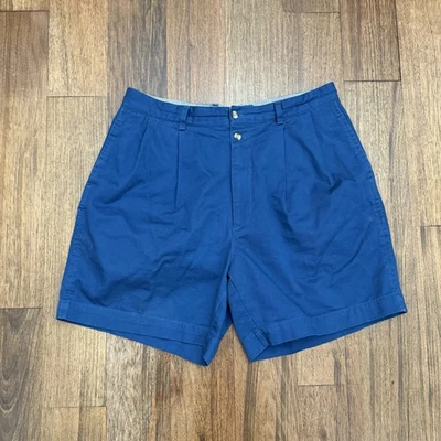 Pantalones cortos chinos de algodón Christian Dior vintage para hombre verde azulado talla 36 Foto 1 de 3