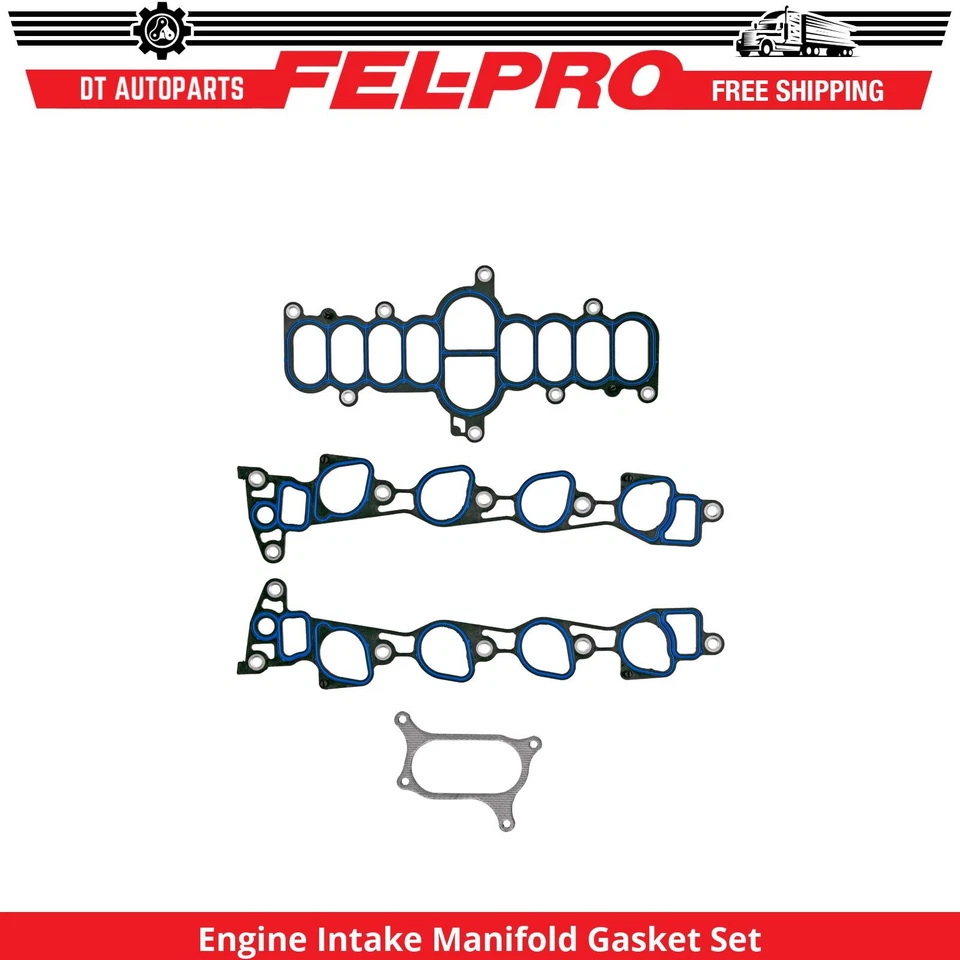 Juego de juntas de colector de admisión de motor Fel-Pro para Ford E-150 Econoline Club Wagon 97-99 Foto 1 de 1