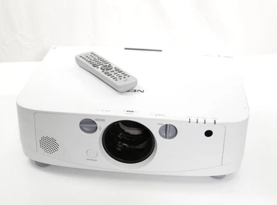 NEC NP-PA500U HD 1920x1200 1080p LCD Projector 5000 Lumens W/ Remote - NO LENS - Image 1 of 4