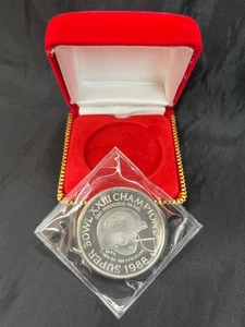 Moneta SF 49ers 1988 Super Bowl XXIII Champions 1 oz argento puro (.999) - Foto 1 di 3