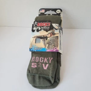 Rocky S2V Temperate Weather Dry All Day Damensocken Military Green NEU in Verpackung - Bild 1 von 6