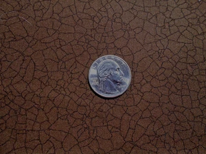 MODA PRINTS  with #4024" BROWN CRACKLE " BTY - Picture 1 of 1