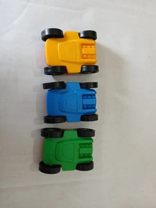 1993-94 MINI-MÄHER Fisher-Price CHUNKY LITTLE PEOPLE (6 VERSCHIEDENE FARBEN). - Bild 1 von 12