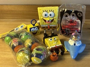 SpongeBob SquarePants a lot of 6 items READ New And Preowned - Picture 1 of 8
