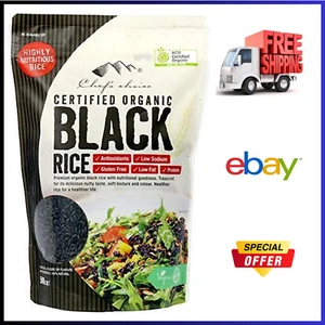 Chef's Choice Organic Black Rice 500 g Au - Picture 1 of 2