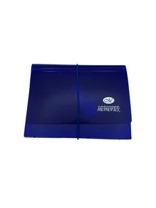 Creative Memories Blue File Mate Mini Accordian Foto Archivo Libro de recortes - Imagen 1 de 3