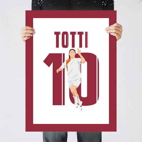 Francesco Totti Chip Goal, 2005 Serie A AS Roma Print/Poster/Wall-Art [Part 2/2] Cover