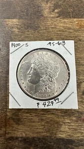 1900 S | Silver Morgan Dollar - $1 - Picture 1 of 2
