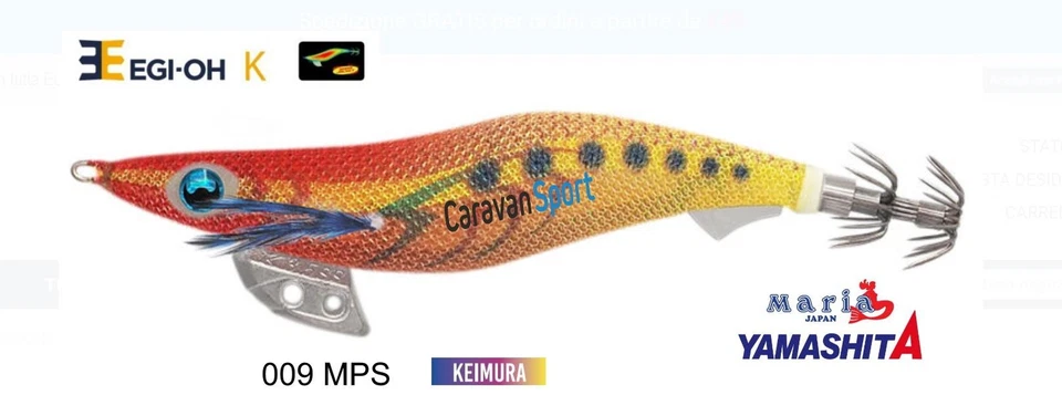 Squid Jig Yamashita EGI-OH K 3.0 SS SUPER SHALLOW 009 Mps Egi Oh Tintenfische - Bild 1 von 1