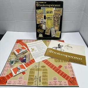 Game of Shakespeare Avalon Hill 4 Games in 1 Bookcase Games #800 COMPLETE 8+ - Picture 1 of 24