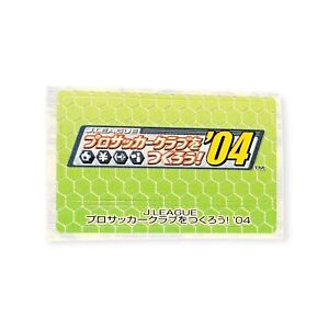 Sony PlayStation 2 Ps2 J. League Professional Soccer Club 04 Memory Card Sticker