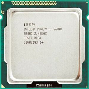 Intel Core i7-2600K SR00C 3.4GHz Quad Core LGA 1155 CPU Processor Tested